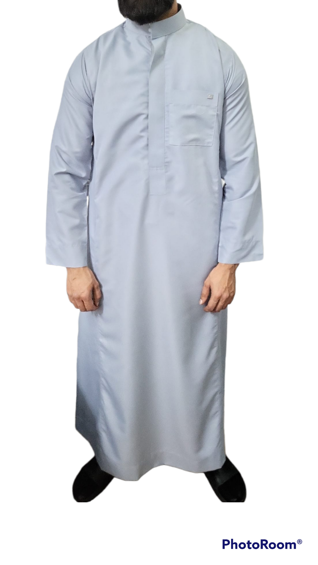 Dark Grey Collar Jubbah